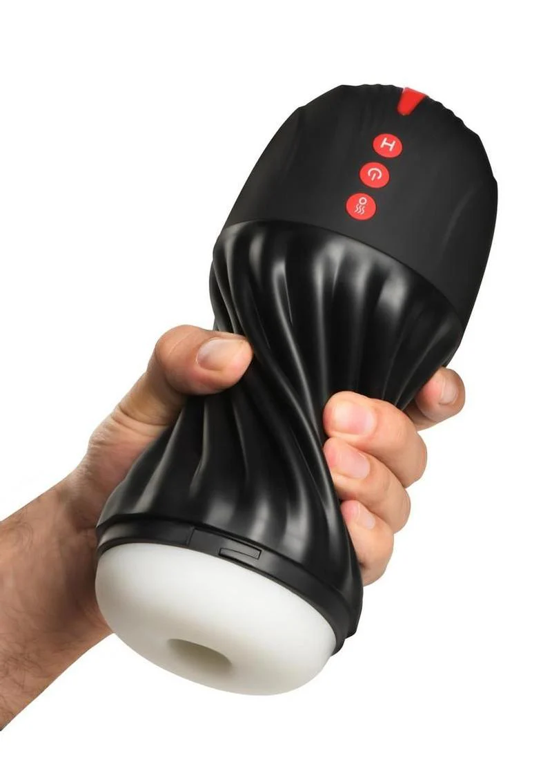 Jock Sucking and Vibrating Rechargeable Masturbator - Image 4