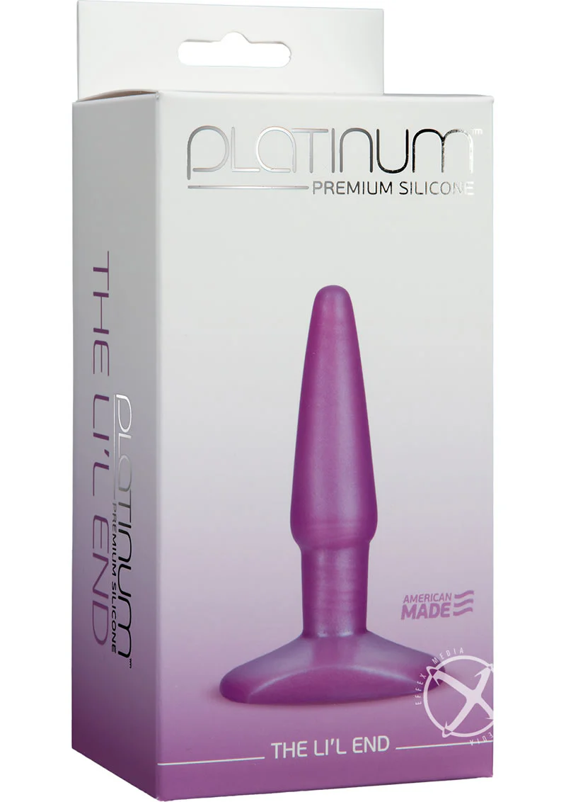 Platinum Premium Silicone - The Li'l End Anal Plug - Image 2