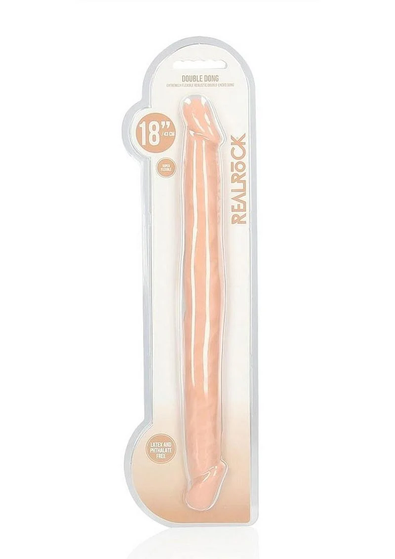 Realrock Skin Realistic Double Dildo - Image 3