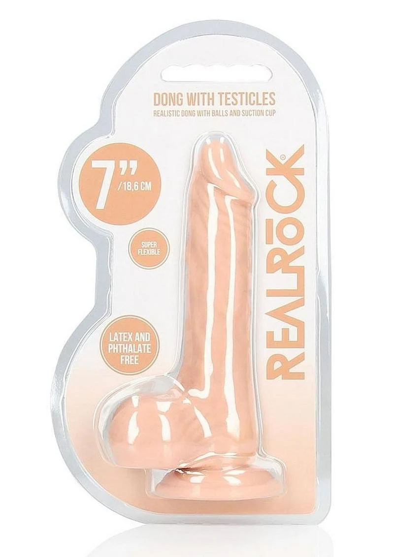 Realrock Skin Realistic Dildo with Balls - Image 11