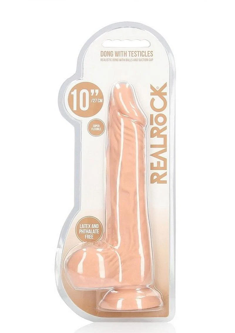 Realrock Skin Realistic Dildo with Balls - Image 14