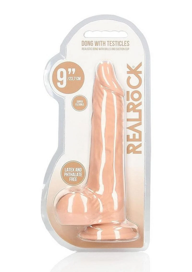 Realrock Skin Realistic Dildo with Balls - Image 5