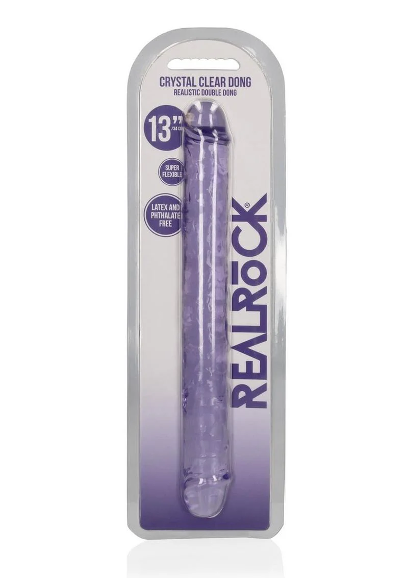Realrock Crystal Clear Double Dong - Image 3