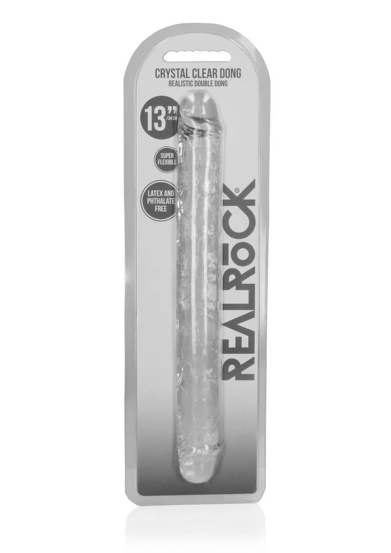 Realrock Crystal Clear Double Dong - Image 6