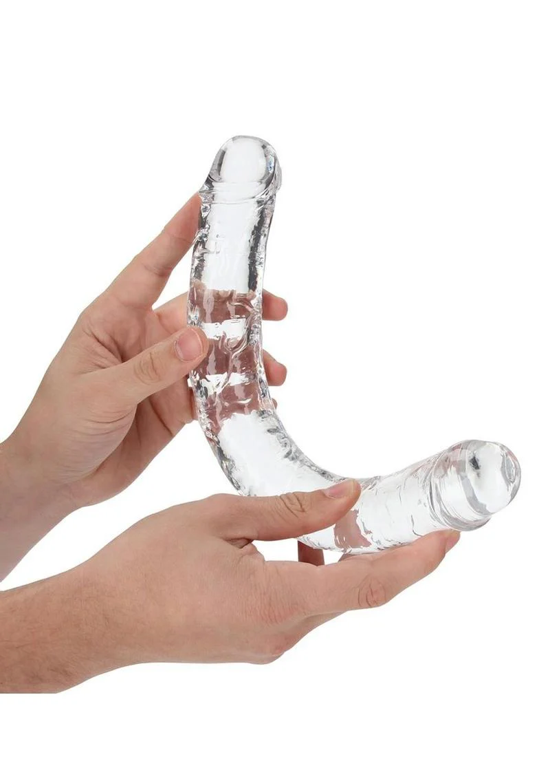 Realrock Crystal Clear Double Dong - Image 8