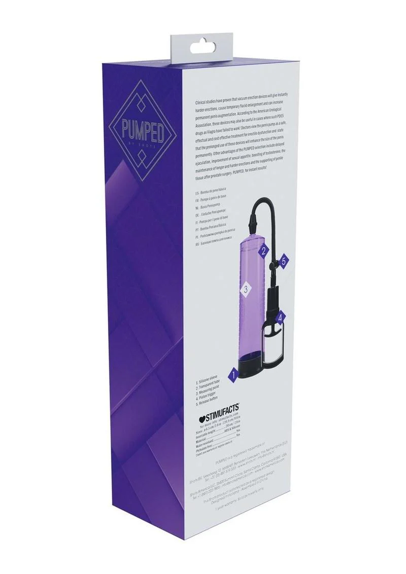 Pumped Basic Pump 2 Water Resistant Silicone Penis Pump - Image 10