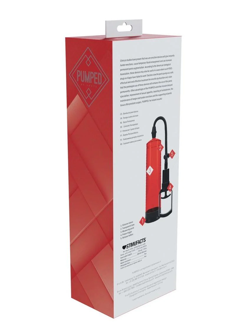 Pumped Basic Pump 2 Water Resistant Silicone Penis Pump - Image 12