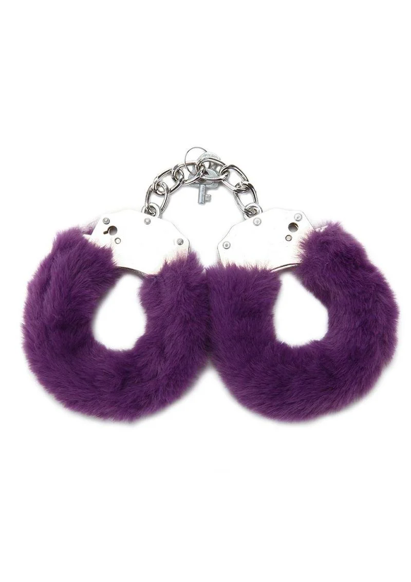 WhipSmart Furry Cuffs with Eye Mask - Image 3