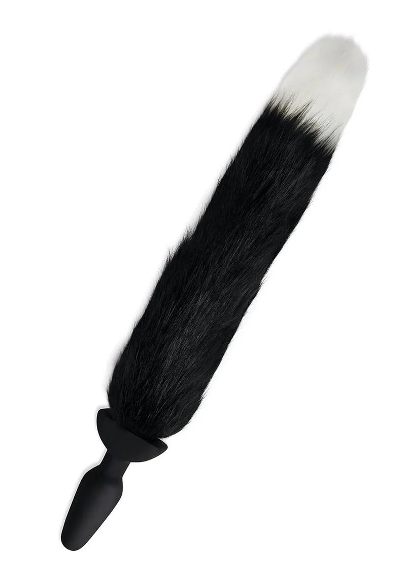 WhipSmart Silicone Remote Plug 3.75in with Fox Tail - Image 3