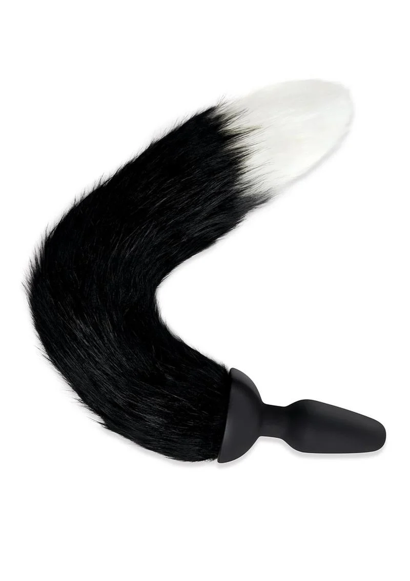 WhipSmart Silicone Remote Plug 3.75in with Fox Tail - Image 4