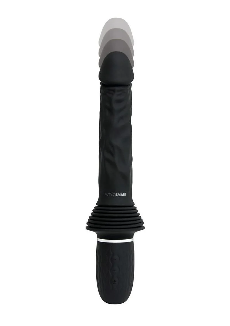 WhipSmart Thrusting Rechargeable Silicone Cock with Remote