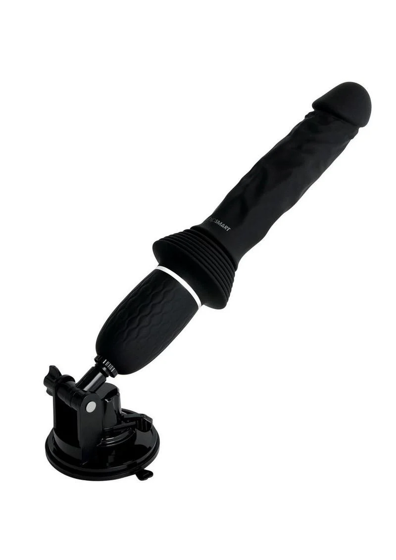 WhipSmart Thrusting Rechargeable Silicone Cock with Remote - Image 3