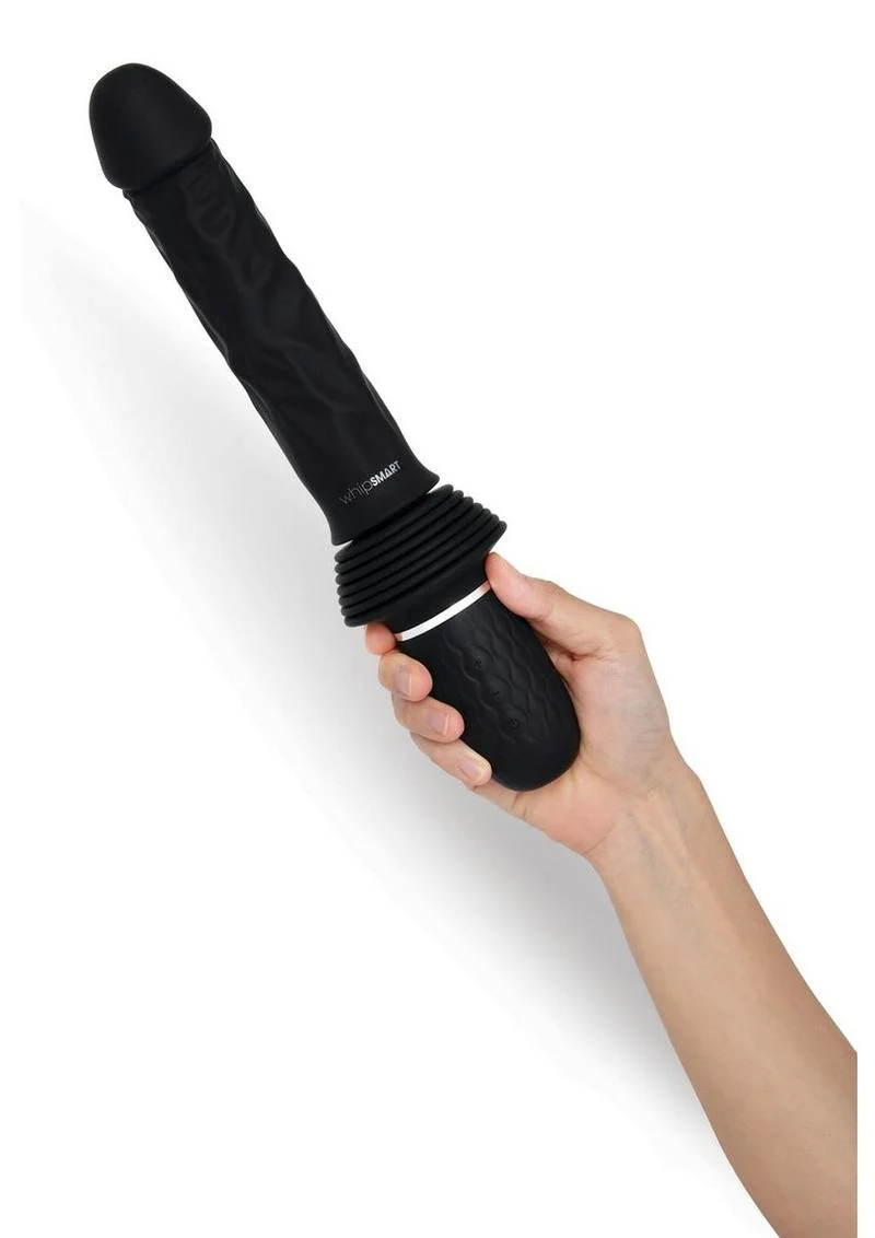 WhipSmart Thrusting Rechargeable Silicone Cock with Remote - Image 4