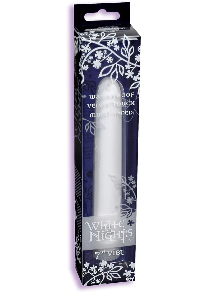 White Nights Velvet Touch Vibrator Waterproof - Image 2