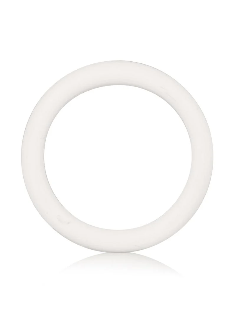 White Rubber Cock Ring