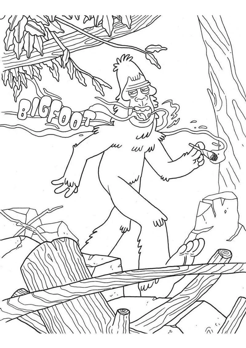 Who Smokes Weed? Coloring Book - Image 2