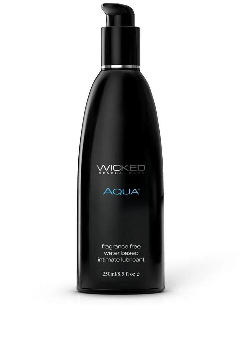 Wicked Aqua Water Based Lubricant Fragrance Free - Image 2