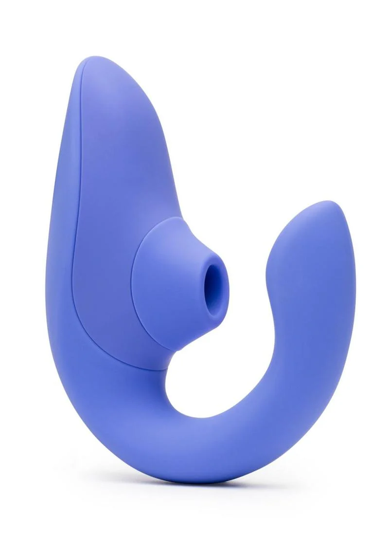 Womanizer Blend Rechargeable Silicone Vibrator with Clitoral Stimulator - Vibrant - Image 3