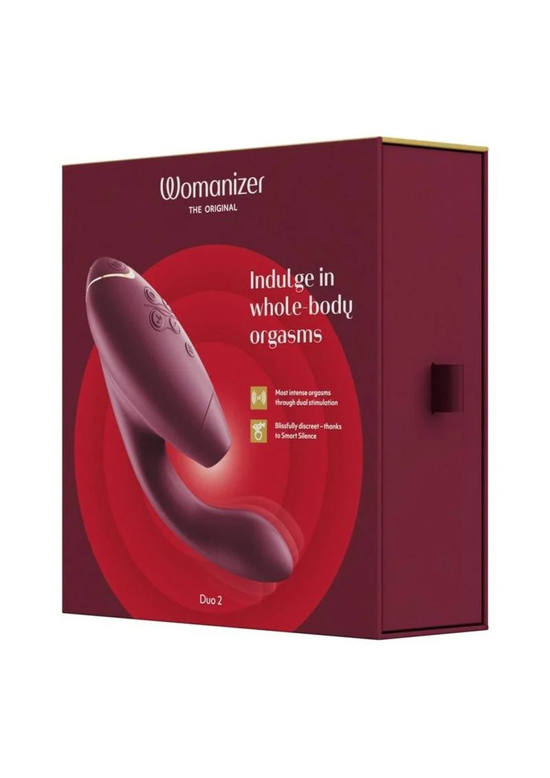 Womanizer Duo 2 Silicone Rechargeable Clitoral and G-Spot Stimulator - Image 12