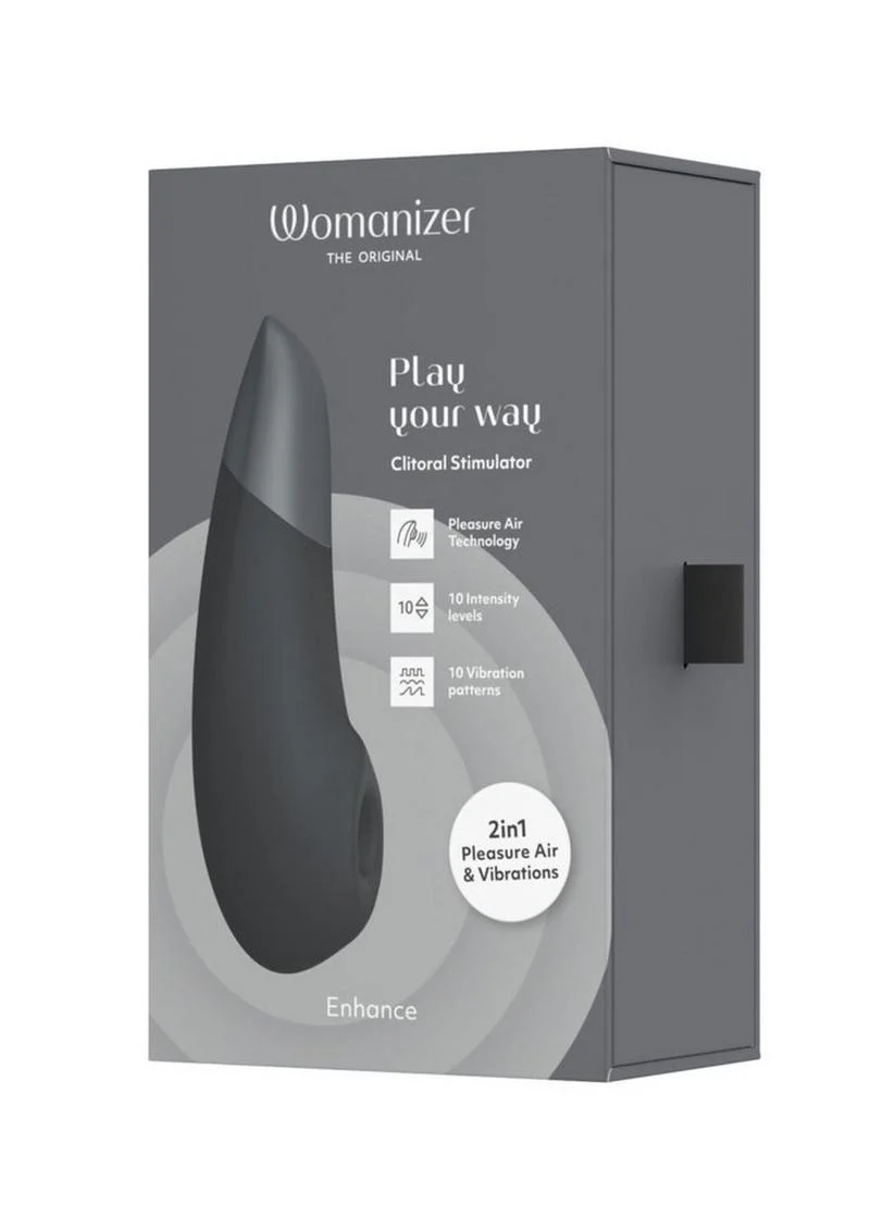 Womanizer Enhance Rechargeable Silicone Clitoral Stimulator - Image 2