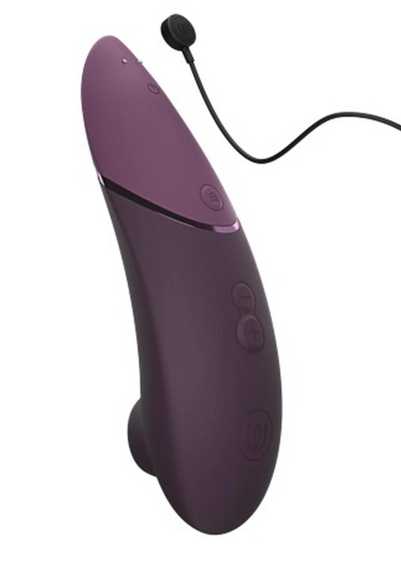 Womanizer Next Rechargeable Silicone Clitoral Stimulator - Dark - Image 3