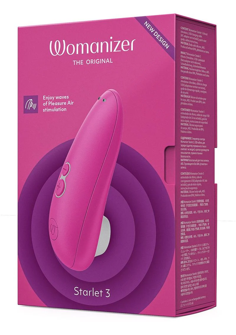 Womanizer Starlet 3 Rechargeable Silicone Clitoral Stimulator - Image 12