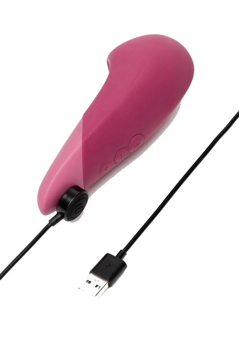 Womanizer Vibe Rechargeable Silicone Clitoral Vibrator - Dusky - Image 4