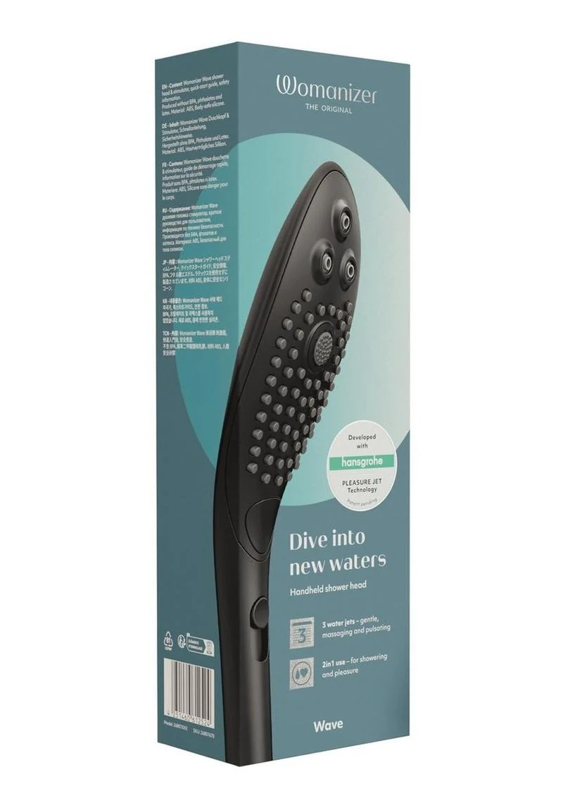 Womanizer Wave Silicone Hydro Stimulator - Image 4