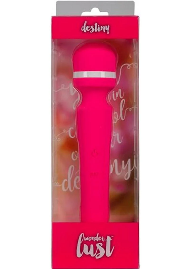 Wonderlust Destiny Silicone Rechargeable Wand Massager - Image 7