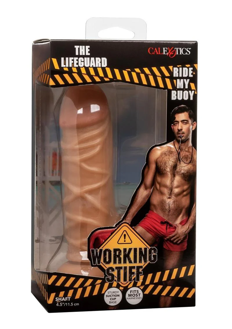 Working Stiff The Lifeguard Realistic Posable Dildo with Suction Cup - Image 2