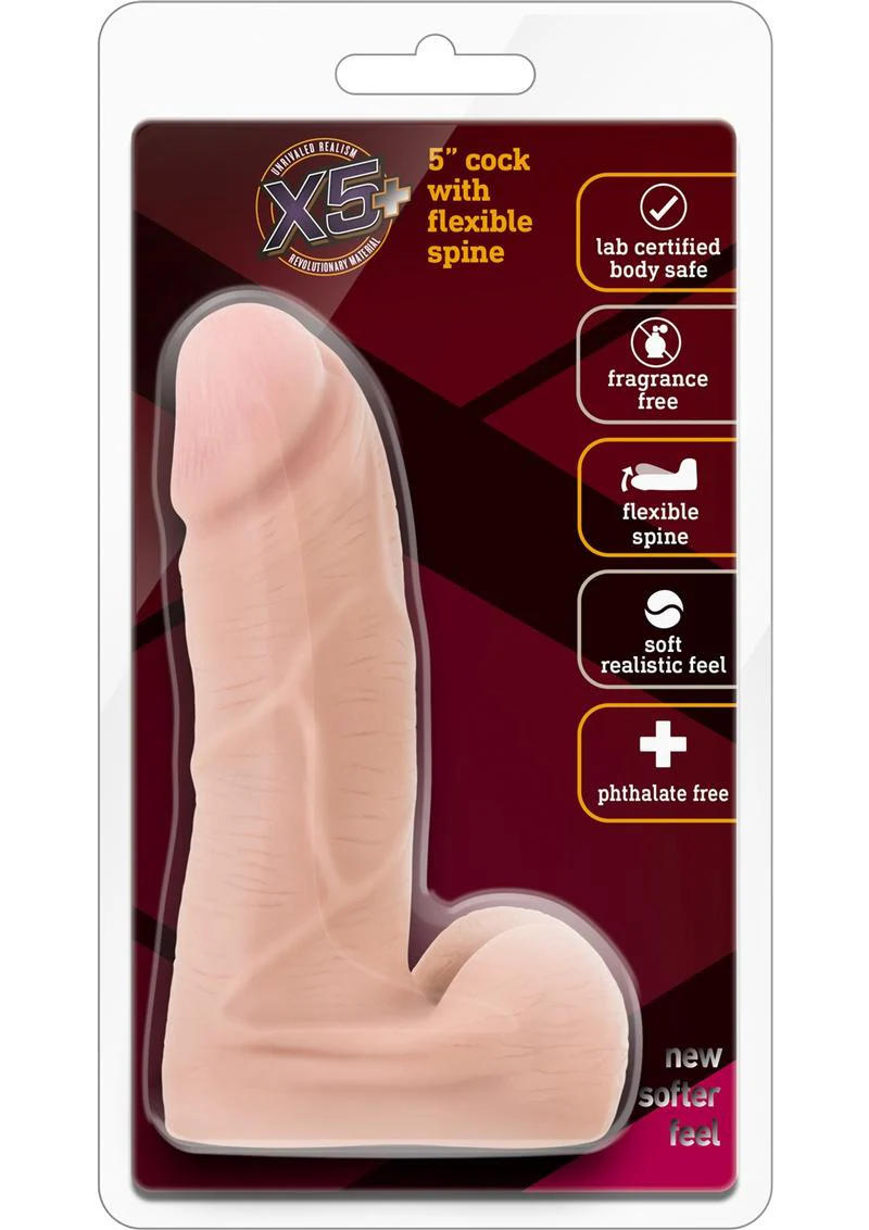 X5 Plus Cock Dildo with Balls - Image 4