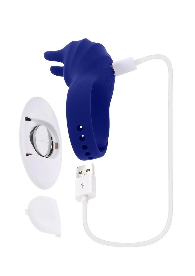 Zero Tolerance Adjustable Fun Ring Rechargeable Silicone Cock Ring - Image 4