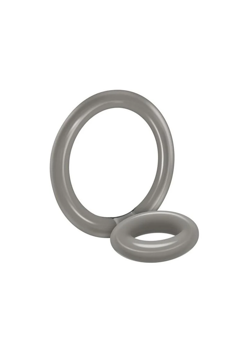 Zero Tolerance Bullseye Double Loop Cock Ring with Ball Strap - Image 3