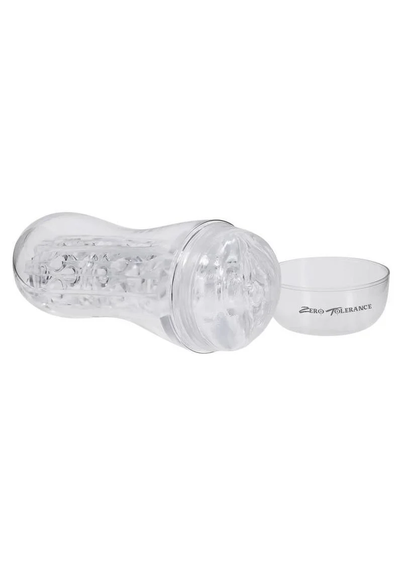 Zero Tolerance Casual Encounter Beaded Pussy Stroker with Vibrating C-Ring - Image 3