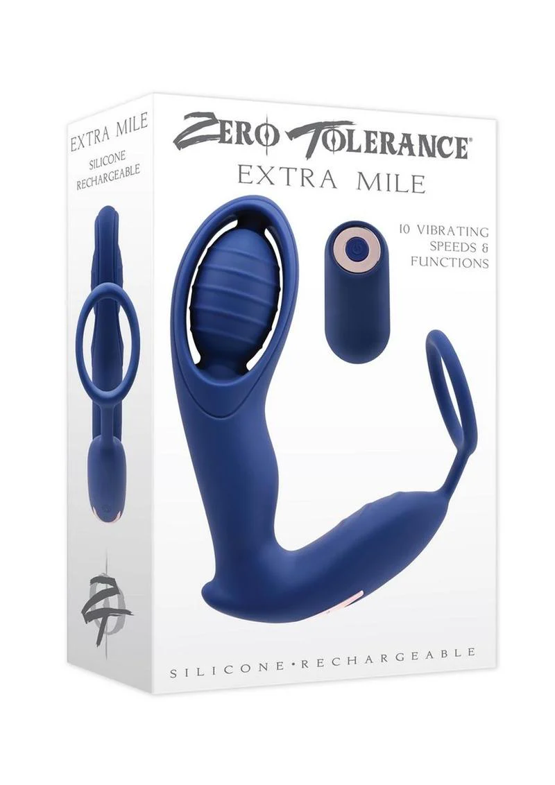 Zero Tolerance Extra Mile Rechargeable Silicone C-Ring Double Motor Vibrator with Remote Control - Image 2