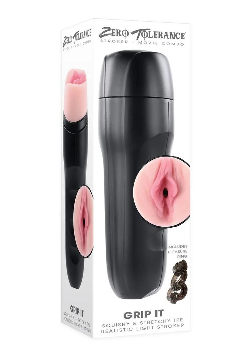 Zero Tolerance Grip It Realistic Pussy Stroker - Image 6