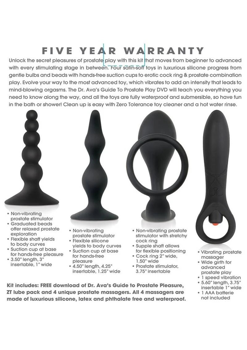 Zero Tolerance Intro to Prostate Silicone with Movie and Lube - Image 4