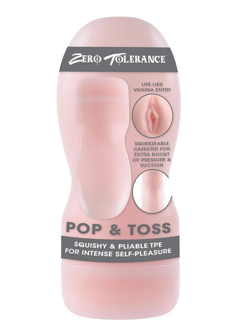 Zero Tolerance Pop and Toss Realistic Pussy Stroker - Image 2