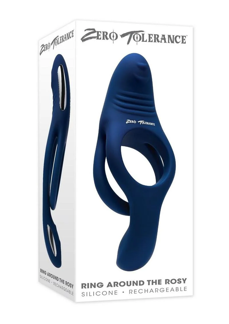 Zero Tolerance Ring Around The Rosy Rechargeable Silicone Double Cock Ring - Image 2