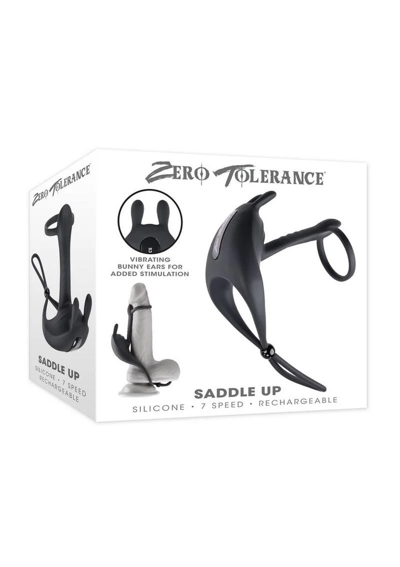 Zero Tolerance Saddle Up Rechargeable Silicone Cock Ring - Image 2