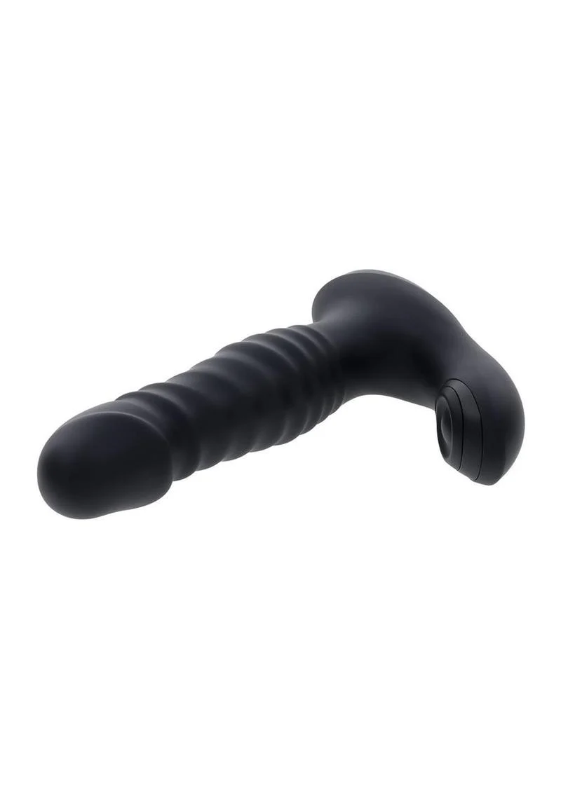Zero Tolerance Striker Rechargeable Silicone Thrusting Anal Vibrator with Remote Control - Image 3