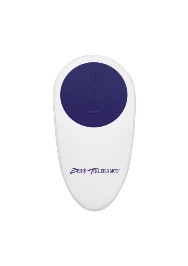 Zero Tolerance The Rocker Rechargeable Silicone Vibrating Prostate Massager with Remote Control - Image 3