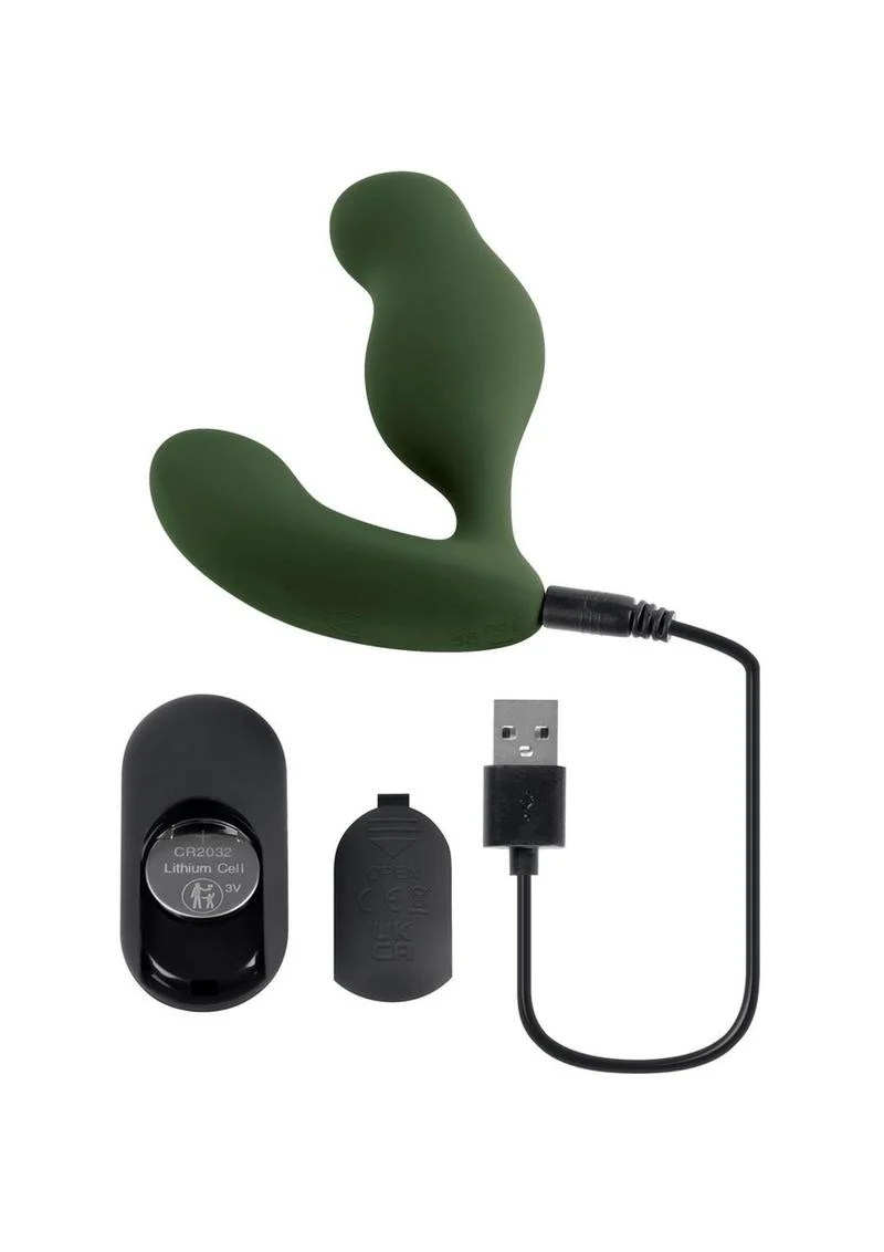 Zero Tolerance The Sergeant Rechargeable Silicone Prostate Vibrator with Remote - Image 4