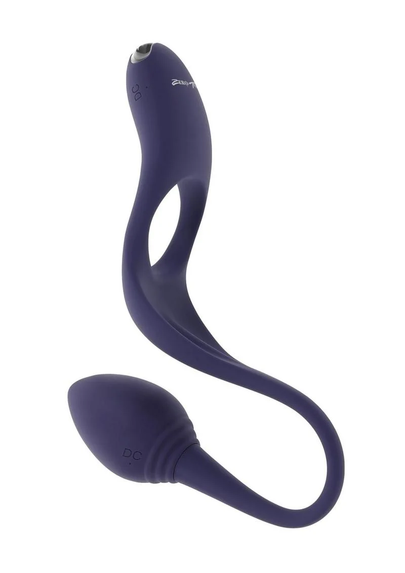 Zero Tolerance Tip to Tail Rechargeable Silicone Cock Ring with Anal Plug - Image 3