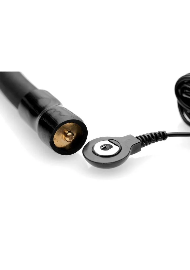 Zeus Electrosex Amped-Ass Cock and Ball Strap with Silicone Anal Estim - Image 4