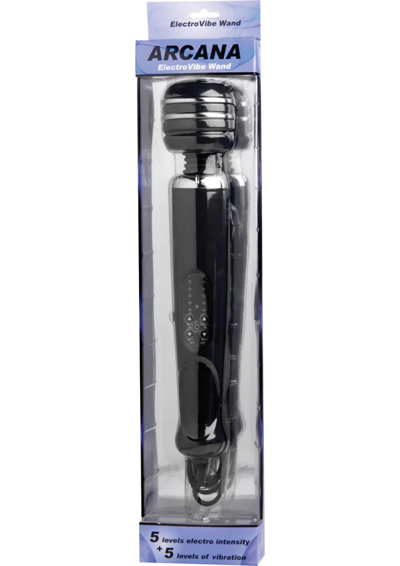 Zeus Electrosex Arcana Electro Vibe Silicone Wand Massager - Image 2