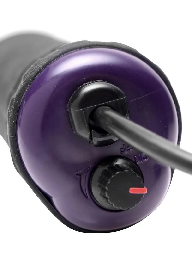 Zeus Electrosex Deluxe Edition Twilight Violet Wand with 5 Attachments - Image 3