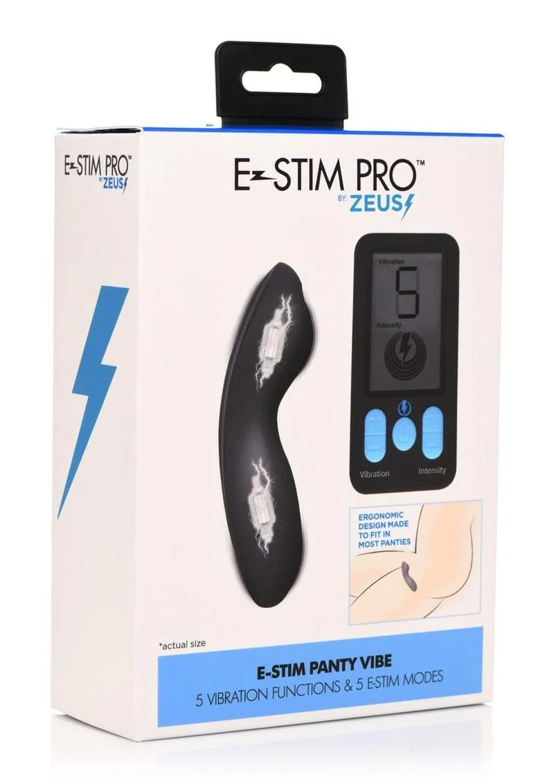 Zeus Electrosex E-Stim Panty Vibe with Remote Control - Image 2