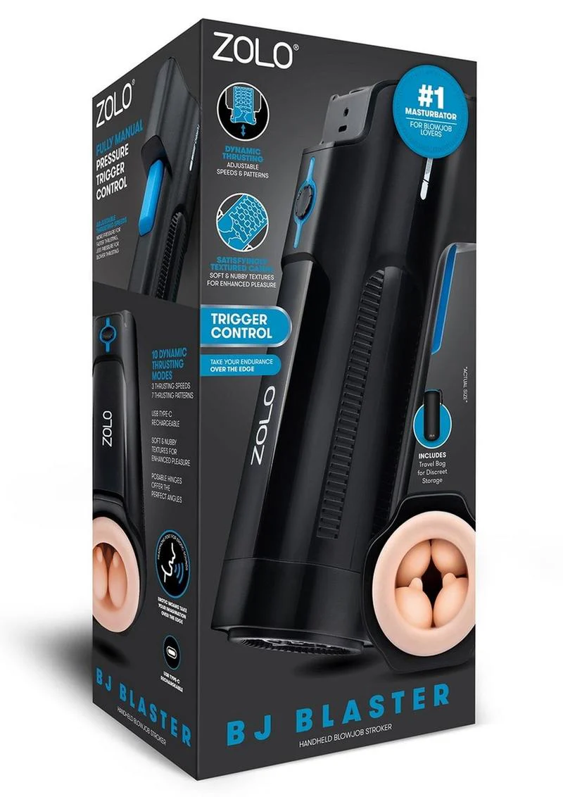 ZOLO BJ Blaster Rechargeable Mouth Masturbator - Image 2