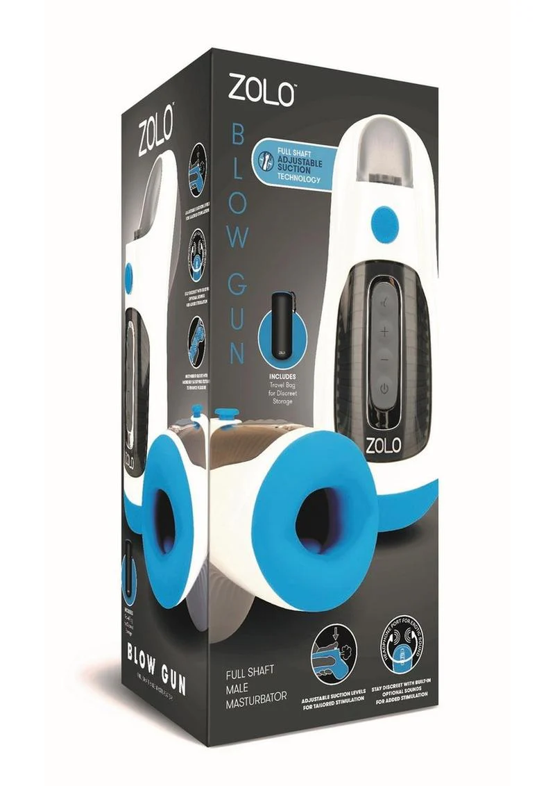 ZOLO Blow Gun Rechargeable Silicone Masturbator - Image 2